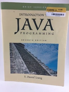 INTRODUCTION TO JAVA PROGRAMMING BY Y. DANIEL LIANG BRIEF VERSION PAPERBACK - Imagen 1 de 3
