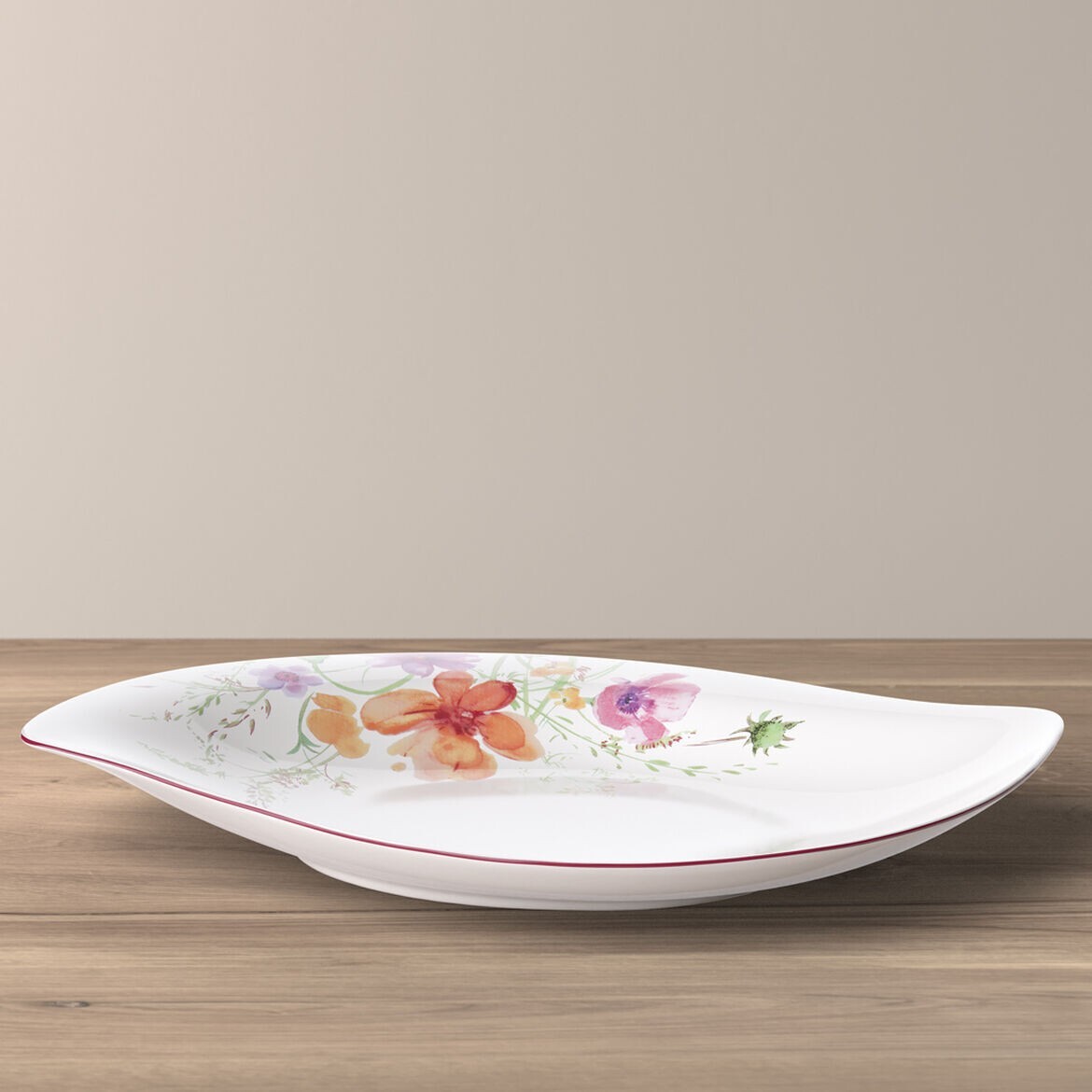 Villeroy & Boch Mariefleur Basic Piatto Da Portata Ovale, Porcellana - 7