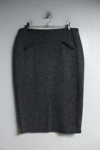 Dorothy Perkins womens Woven Pencil Skirt - Grey - Size 8 (e50) - Picture 1 of 3
