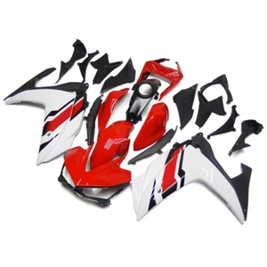 ABS Plastic Red White Fairing Kit for Yamaha YZF R3 R25 2014 2015-2018 Bodywork - Picture 1 of 12
