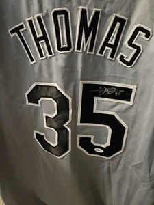 Frank Thomas Autographed Jersey JSA Chicago White Sox - Picture 1 of 2