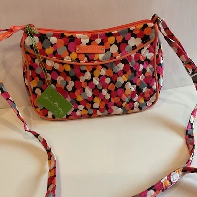 Bandolera pequeña Vera Bradley “Pixie Confetti” nueva con etiquetas Foto 1 de 4