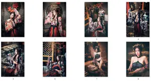 Girl Digital Backgrounds BackdropsTemplates Fashion Beauty Woman Girls #80