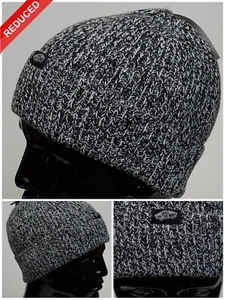 VANS TWILLY GORRO ACANALADO TEJIDO NEGRO/GRIS LOGOTIPO FURGONETAS UNISEX TALLA ÚNICA PRECIO DE VENTA SUGERIDO POR EL FABRICANTE £25 - Imagen 1 de 8
