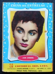 Oeste - Rare 1950's Portuguese Pocket Book with Jean Simmons on Back Cover - Imagen 1 de 2