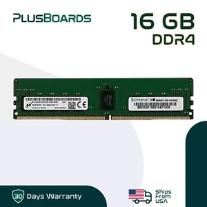 Micron 16GB DDR4 RDIMM PC4-2666V Registered ECC 2666MHz 2Rx8 1,2V Serverspeicher - Bild 1 von 11