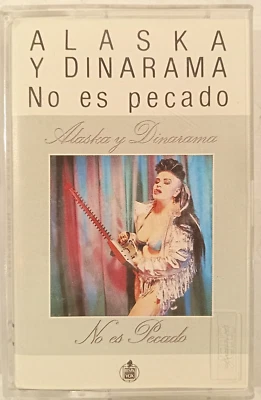 ALASKA Y DINARAMA - NO ES PECADO - 1986 SPANISH TAPE ALBUM, LATIN ROCK - Image 1 of 4