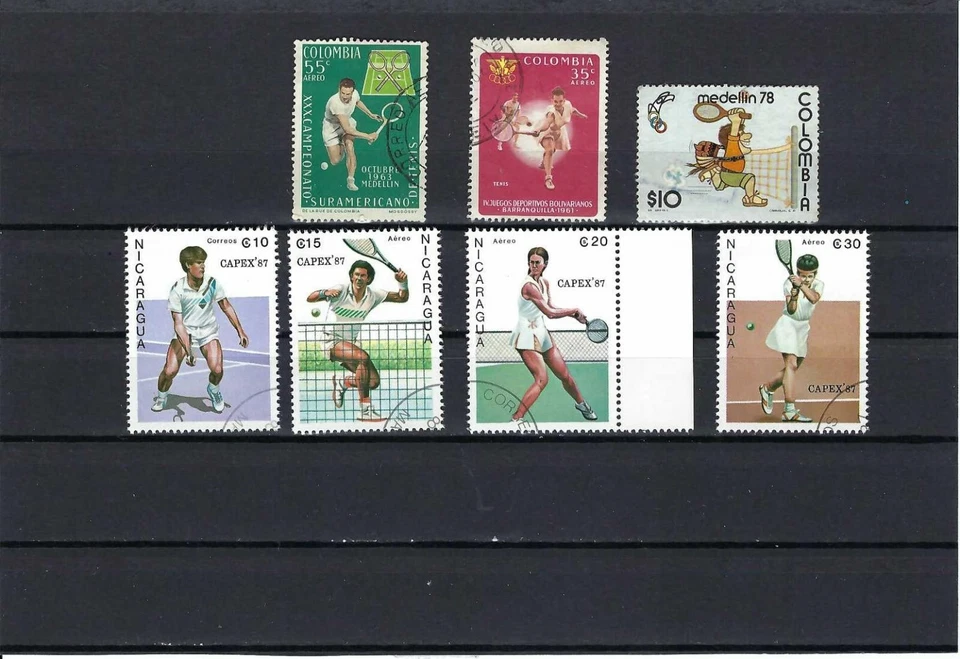 ''TENNIS'' COLOMBIA.- NICARAGUA,- CAPEX''/87  {6} - Image 1 of 1