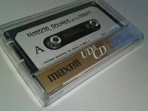 CASSETTE TOPSTONE 5030 HORROR SOUNDS OF THE NIGHT RARE HALLOWEEN MAXWELL UDIICD - Imagen 1 de 1