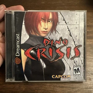 Dino Crisis (Sega Dreamcast, 2000) Completo CIB - Testato - Autentico - Foto 1 di 5
