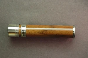 FLY ROD REEL SEAT Walnut 11381 Nickel Silver Cap and Ring - Picture 1 of 4