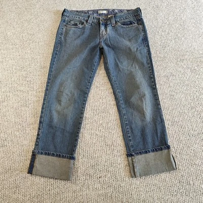 Levi's 545 Jeans Women's 8M Cropped Straight Leg Low Rise Stretch Denim Vintage - Image 1 of 4