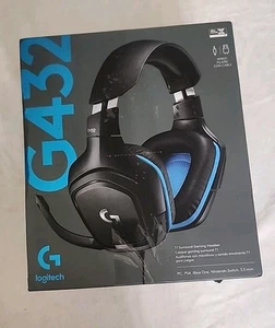 Logitech G432 DTS X 7.1 Surround Sound Wired PC Gaming Headset - Photo 1/2