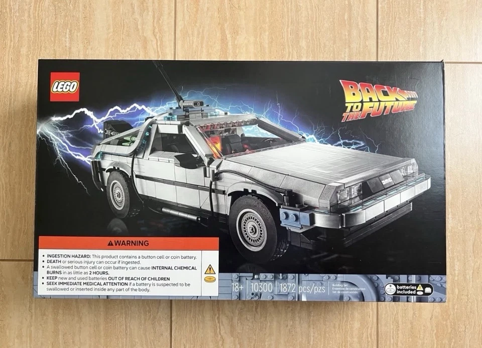 LEGO Icons: Regreso al Futuro Máquina del Tiempo (10300) Coche Delorean Nueva Caja Sellada Foto 1 de 1