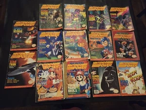 Nintendo Power Magazine Lot Of 14 between Volumes 19-44 - Picture 1 of 10