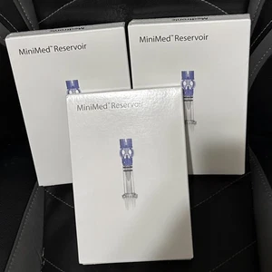 (2 Boxes) MiniMed Reservoirs MMT-332A 3ml 10 Ct Each *Exp. 9-15-28 - Picture 1 of 2