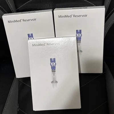(2 Boxes) MiniMed Reservoirs MMT-332A 3ml 10 Ct Each *Exp. 9-15-28 - Image 1 of 2