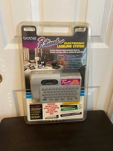 Vintage Brother P-touch Electronic Labeling System PT-12N New - Picture 1 of 6