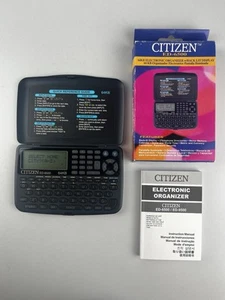 Citizen ED-6500 64KB Electronic Diary Organizer- Working Tested - Afbeelding 1 van 13