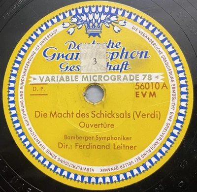 DGG 56010 EVM ed1 TULIPS Leitner, BSO: Verdi: La Forza del Destino, La Traviata. - Image 1 of 2