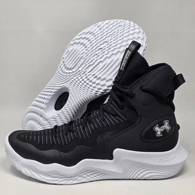 Under Armour Flow Highlight Ace Women High Top Volleyball Shoe Black Sz 12.5 New - Image 1 of 4