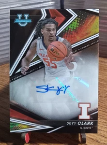 Skyy Clark 2022-23 Bowman University Auto #BOA-SC Illinois - Imagen 1 de 2