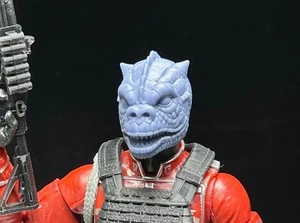 Bossk 1:12 Cabeza Personalizada Escultura Negra Serie GI Joe Clasificada mezco 1/12 - Imagen 1 de 7