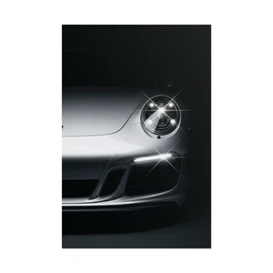Porsche 911 (991) Poster - Sportwagen Wandbilddruck, minimalistische Garage Deko - Bild 1 von 35