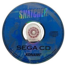 Snatcher (Sega CD, 1994) Authentic Tested Game Disc Only