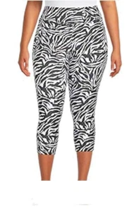 Leggings capri para dama talla 0X (14W) nuevos con etiquetas - Imagen 1 de 2