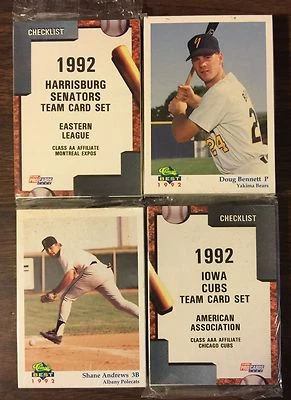 1992 Fleer ProCards VANCOUVER-W/Sox Minor League Complete UNOPEN Set G7015320 - Image 1 of 4
