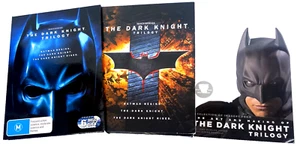 THE DARK KNIGHT TRILOGY: SIX DISCS & BOOK DVD BOX SET / 2012 - GOOD CONDITION. - Picture 1 of 14