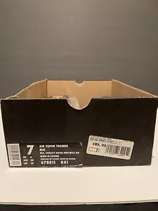 1 Vintage Nike SHOE BOX only 90s No Lid Top CA Old School NiKE - Picture 1 of 7
