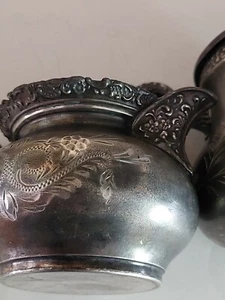 1898 VAN BERGH S.P. CO. SILVER QUADRUPLE PLATE CREAMER #468 - Picture 1 of 7