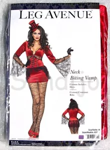 Halsbeißendes Vampirkostüm, Stil 83939, Erwachsene Damen Größe M - Bild 1 von 1