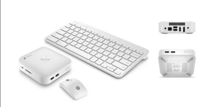 hp Chromebox cb1-010 desktop computer 16gb ssd  2gb ddr3L sd Intel Celeron 2955U - Image 1 of 3