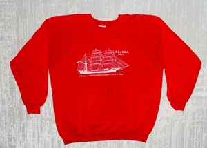 Sudadera De Colección HANES 5050 GALVESTON TEXAS ELISSA Barco Histórico 1877 USADA - Imagen 1 de 21