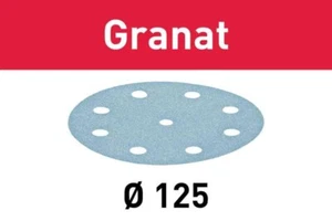 Festool Disque Abrasif STF D125/8 P220 GR/10 Granat 578165 - Picture 1 of 4