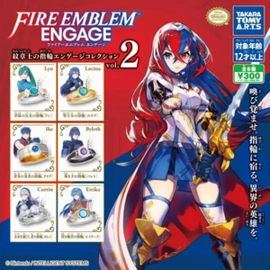 Fire Emblem Engage Llavero Anillo Colección Vol.2 Juego Completo Cápsula Juguete JP - Imagen 1 de 2