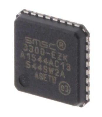 Microchip USB3300-EZK, USB Transceiver, USB 2.0, 3.3 V, 32-Pin QFN - Image 1 of 2