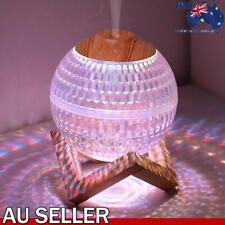 Crystal Ball Household Humidifier 2.2W 450mA with Colorful Night Light Portable