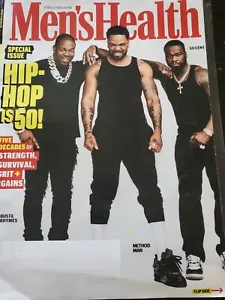 MENS HEALTH MAGAZINE SEPT. 2023 BUSTA RHYMES METHOD MAN 50 CENT LUDACRIS WIZ - Picture 1 of 4