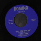Vicky Starr: Say you love me / if i don't really love you RCA 7" Single 45 1/min