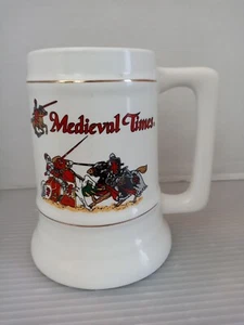 Mittelalter Keramikkrug Bierkrug Krug hoch / Ritterturnier - Bild 1 von 8