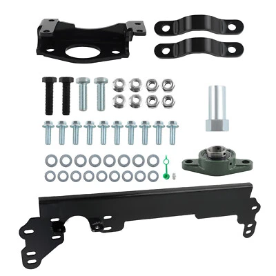 Steel Steering Box Brace Kit for Jeep Cherokee XJ W/ Sector Shaft Support 84-01 - Image 1 of 4