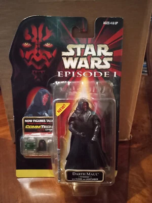 Hasbro Star Wars Episodio 1 Darth Maul con Capa y Sable de Luz (Tatooine) - 1999 Foto 1 de 3