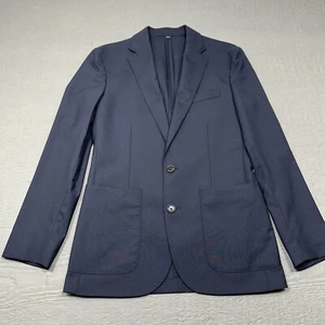 NEU J Crew Loro Piana Ludlow Blazer Herren 34 S Slim Blau Unconstructed Jacke * - Bild 1 von 19