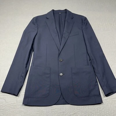 NEW J Crew Loro Piana Ludlow Blazer Mens 34S Slim Blue Unconstructed Jacket * - Image 1 of 4