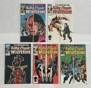 Kitty Pryde And Wolverine 2-6 Marvel Limited Series Comic Set 1984 Mint - Picture 1 of 12
