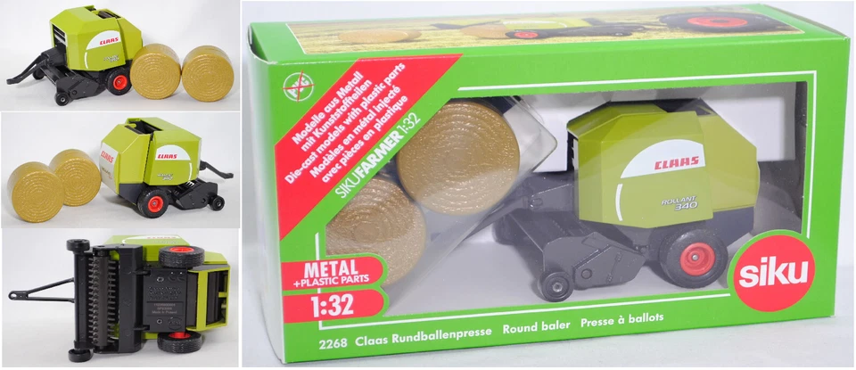 Sieper 2268 SIKU Farmer Rundballenpresse